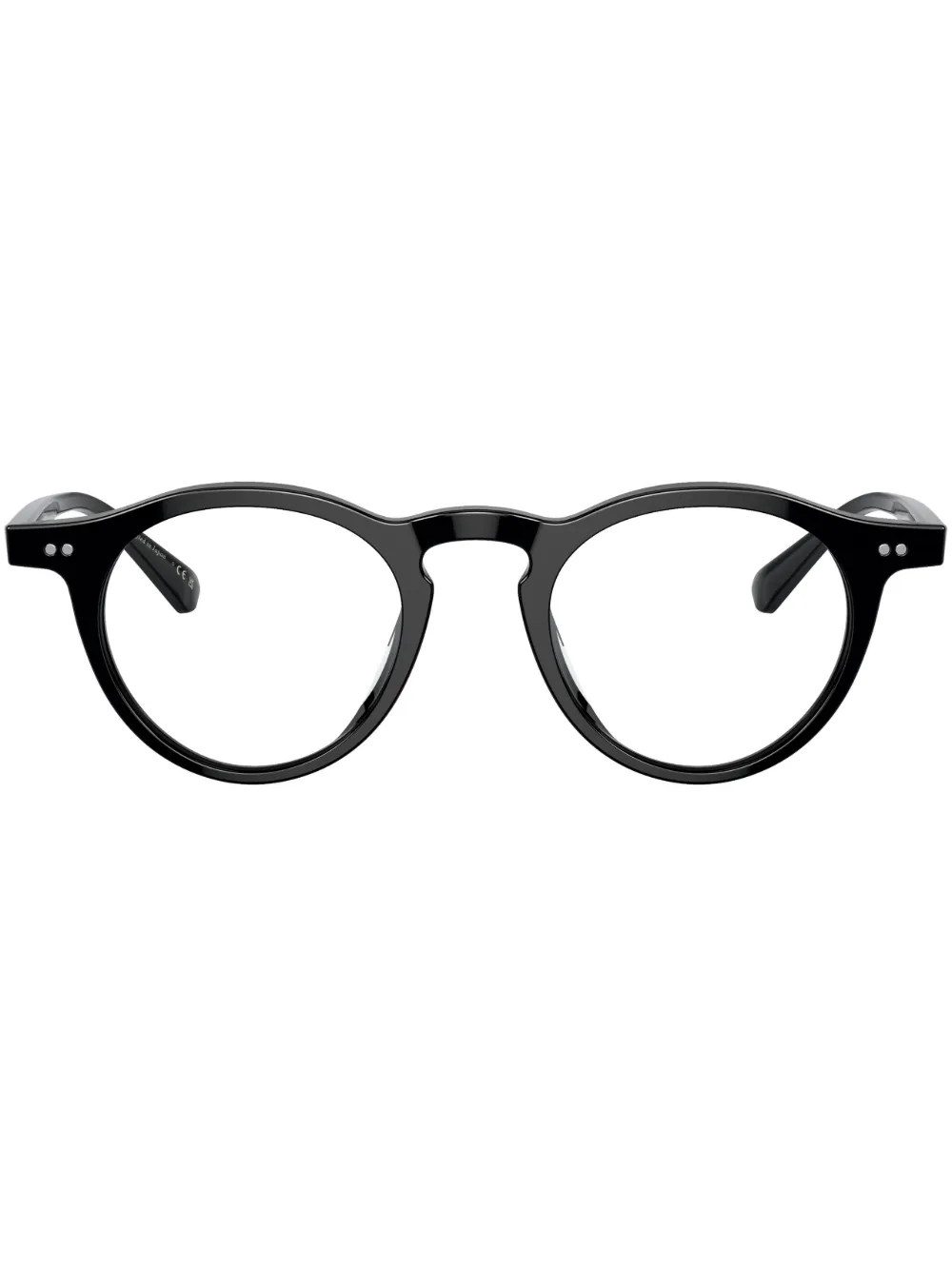 

Очки в круглой оправе Oliver Peoples, черный