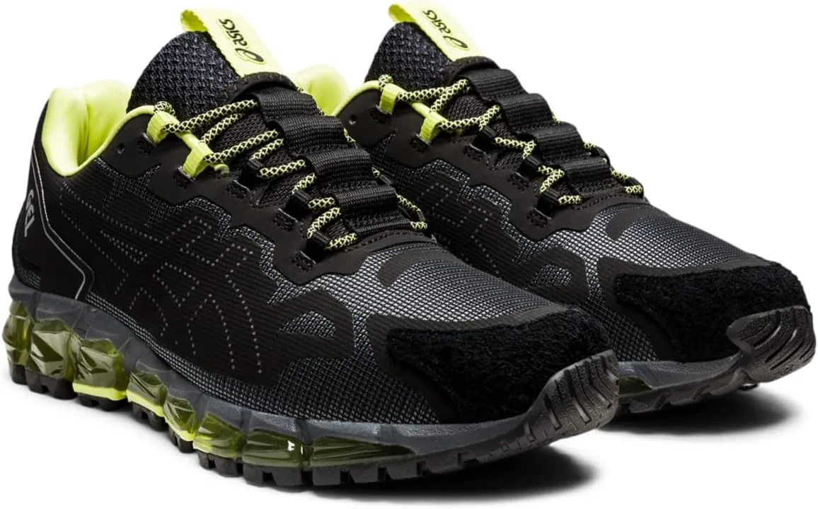 Мужские кроссовки ASICS Gel-Quantum 360 6 Sportstyle, Black, Bright Yellow — фото 3