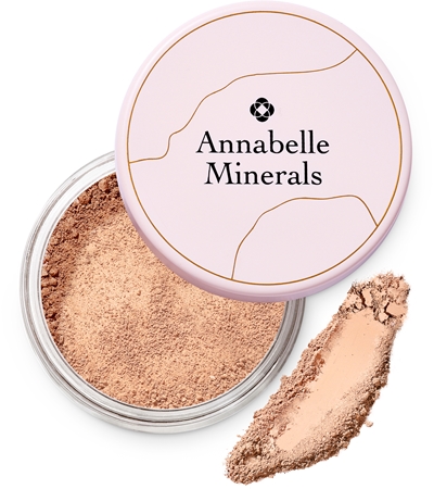 Минеральная пудра с осветляющим эффектом Annabelle Minerals Radiant Mineral Foundation, Golden Light 4 g — фото 2