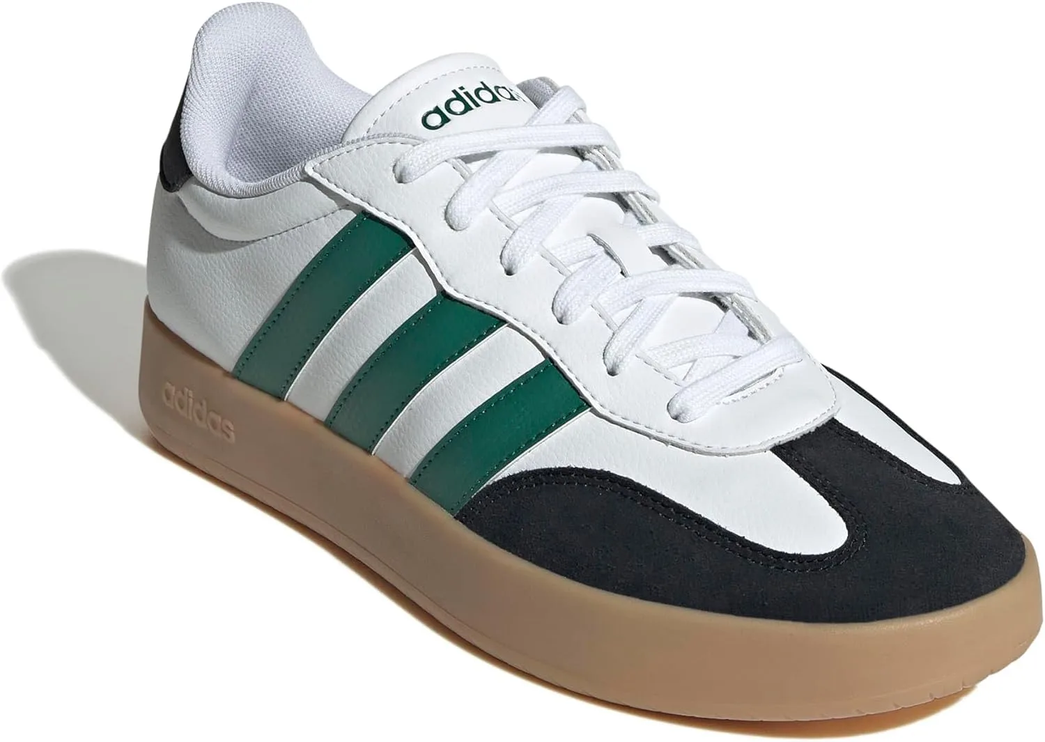 Мужские кроссовки Adidas BARREDA, белый/черный/зеленый — фото 3