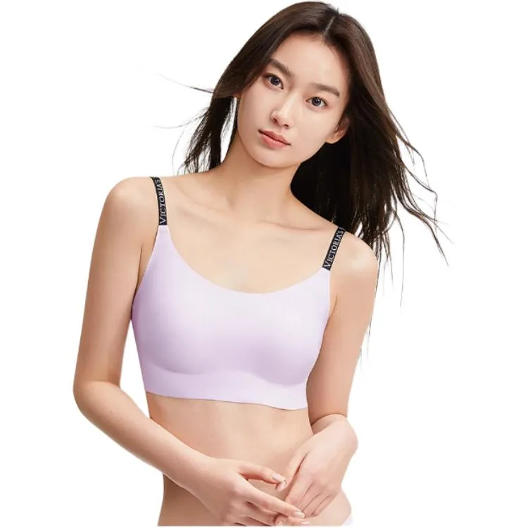 Victoria's Secret Бюстгальтер Jelly Stripe Tank Top Collection для женщин, розово-фиолетовый — фото 2