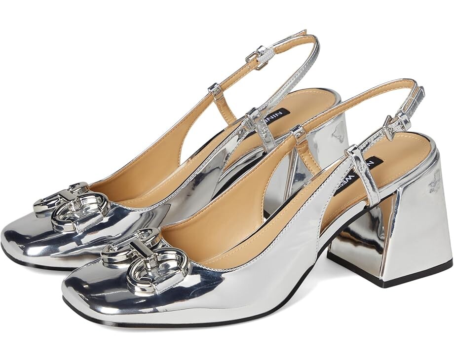 

Туфли Nine West Cast, цвет Silver Mirror Metallic