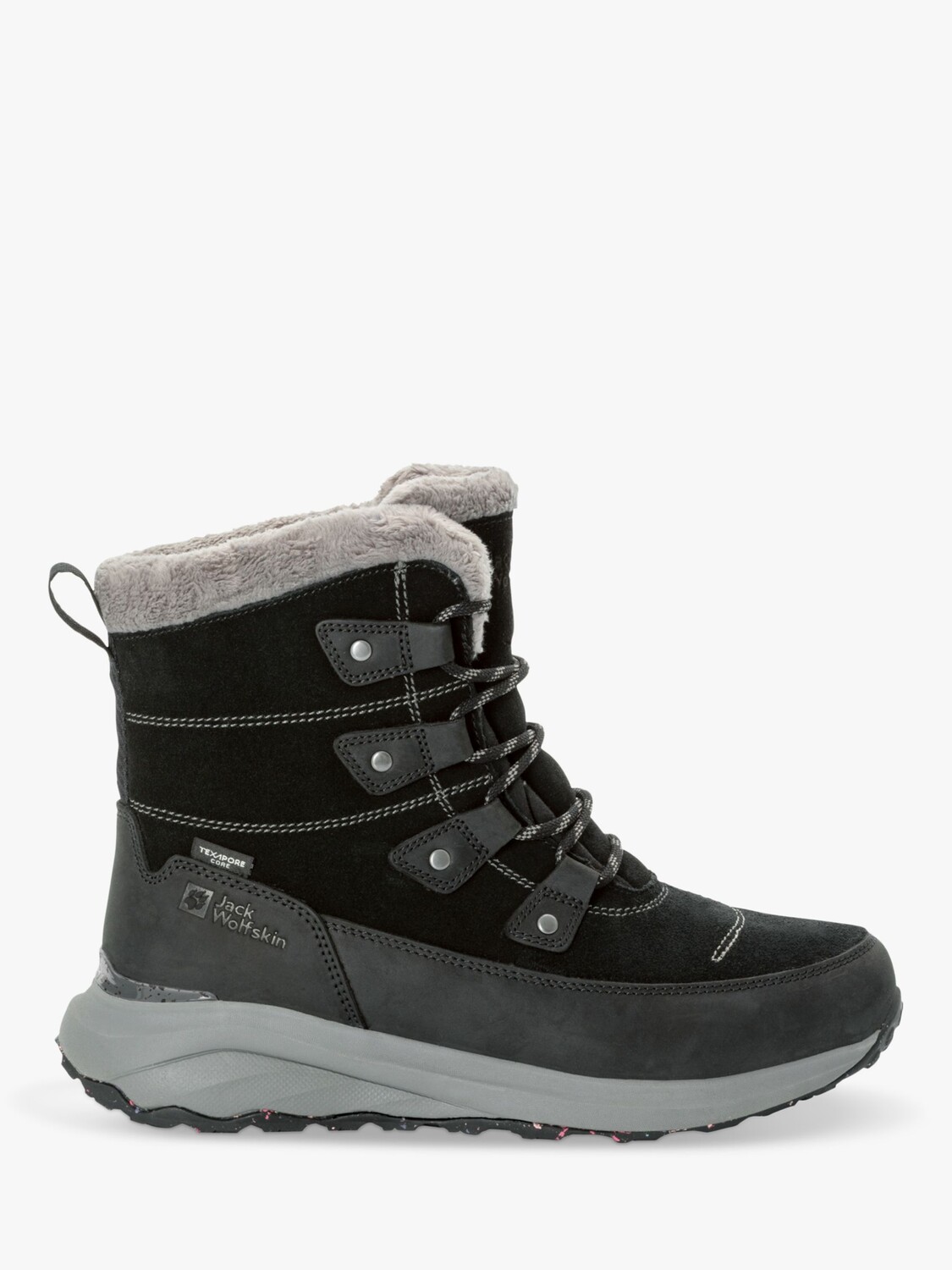 

Женские высокие водонепроницаемые прогулочные ботинки Dromoventure Texapore Jack Wolfskin, фантом
