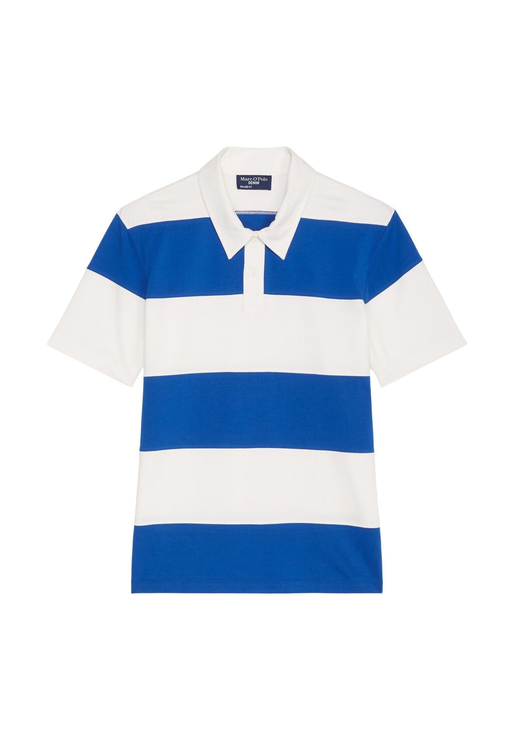 

Рубашка поло CUT SEW Marc O'Polo DENIM, синий