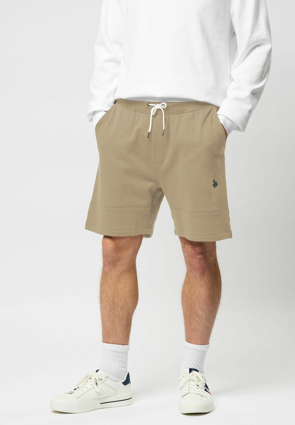 

Шорты CARSTEN U.S. Polo Assn., бежевый