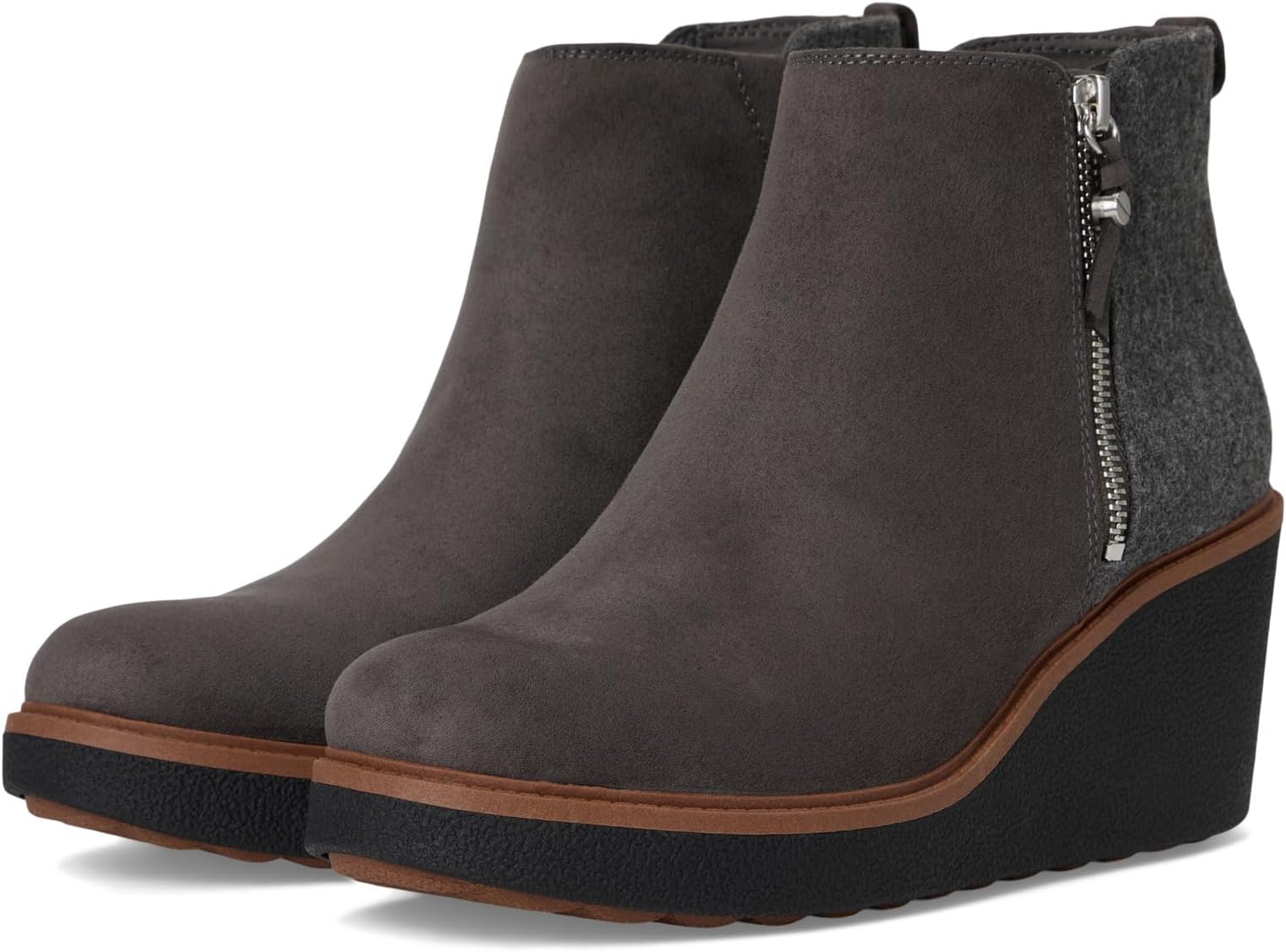 Ботинки Dr. Scholl's Amber, цвет Greystone Microfiber/Wool