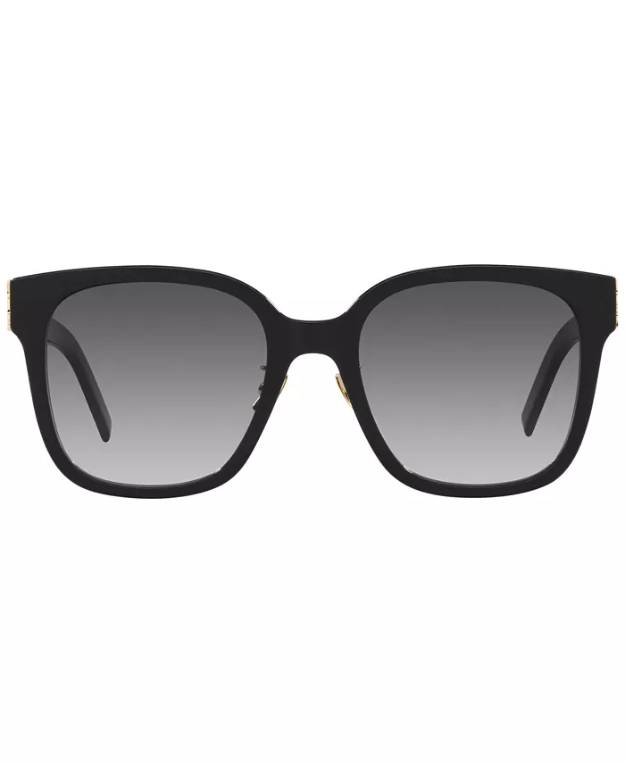 Женские градиентные солнцезащитные очки, SL M105 Saint Laurent, черный — фото 3