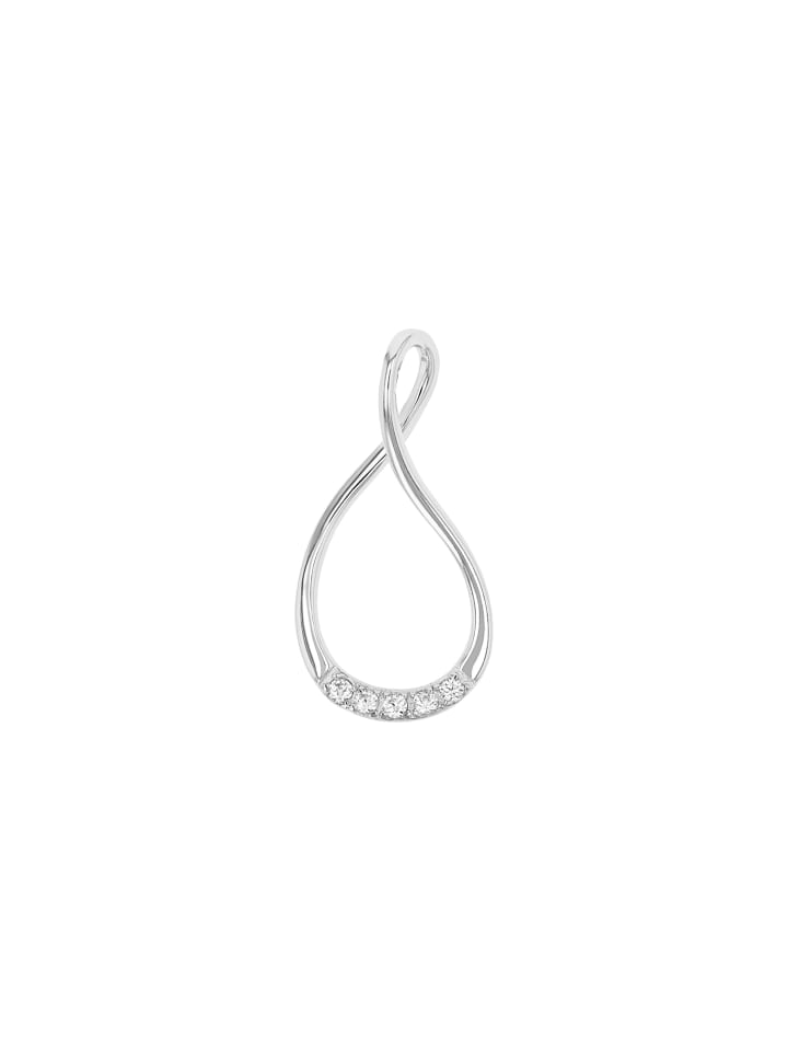 

Amor Кулон с мотивом, серебро 925 пробы, покрытое родием