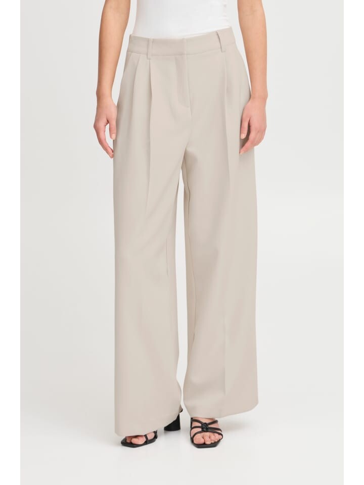 

Тканевые брюки ICHI Stoffhose, натуральный