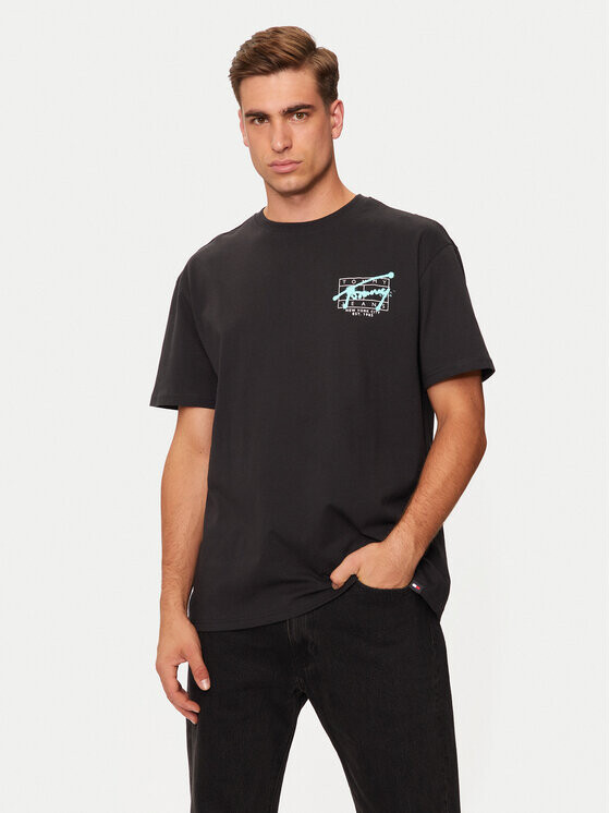 

Футболка стандартного кроя Tommy Jeans, черный