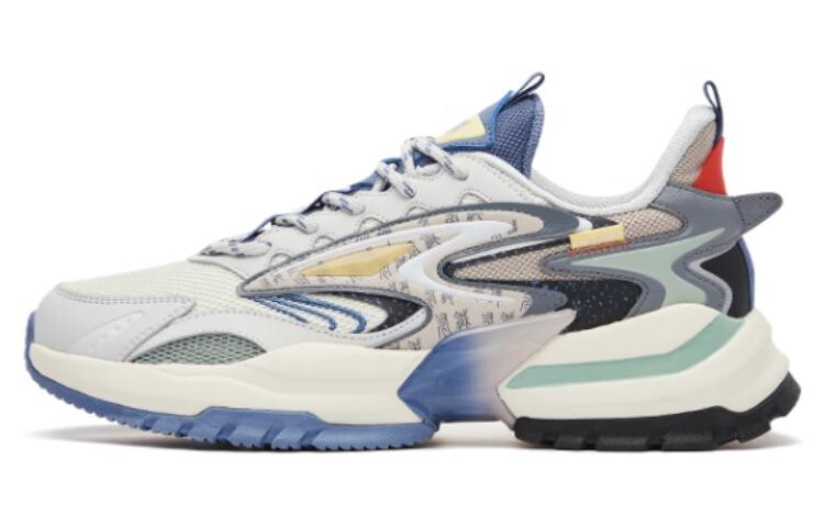 

Кроссовки мужские Xun Lifestyle Shoes Men Low-Top White/Blue Erke