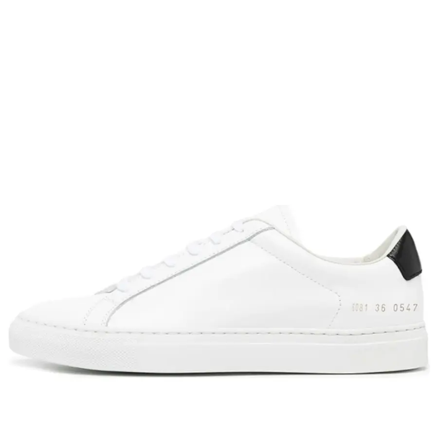 Кроссовки (WMNS) Common Projects Achilles Suede Low 'White Black', белый