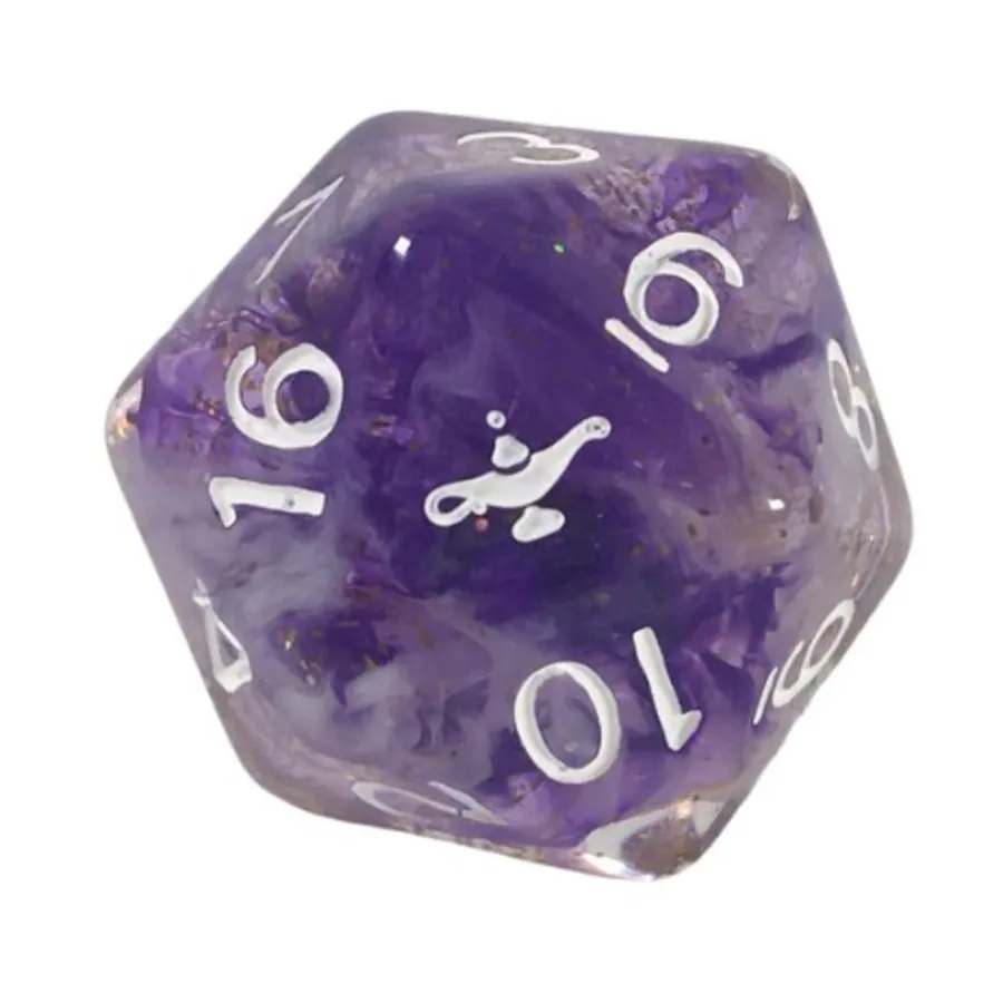 

29 мм d20 — Желание Джинни с символом существа, Class & Creature Dice - Singles