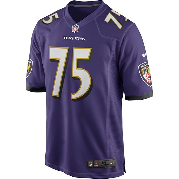 Мужская футболка Baltimore Ravens игрока Jonathan Ogden в фиолетовом цвете Nike — фото 3