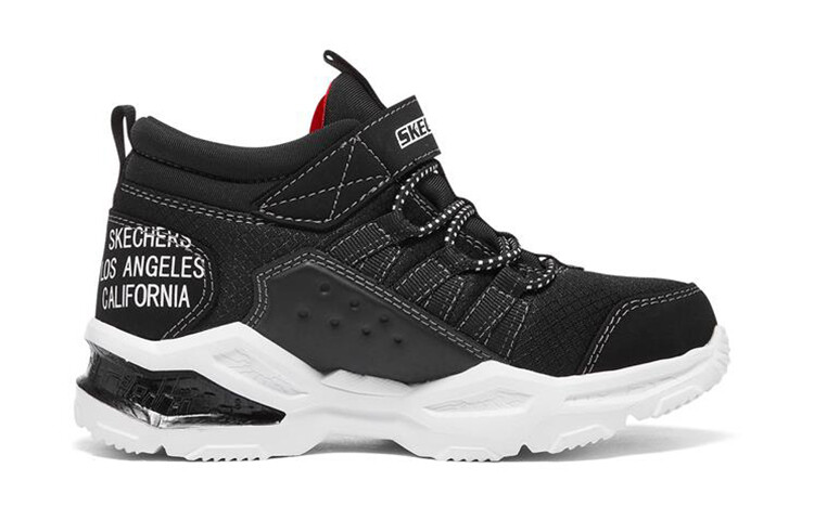 Кроссовки Skechers Kids Lifestyle Shoes GS Mid-top Black/Red — фото 2