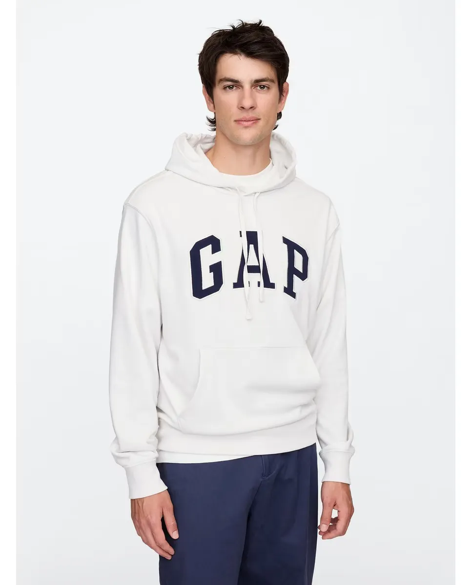 

Мужская толстовка с логотипом Gap, белый