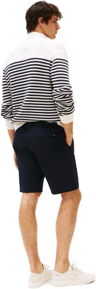 Мужские повседневные спортивные шорты Tommy Hilfiger, 10 дюймов, свободный крой, Desert Sky — фото 4