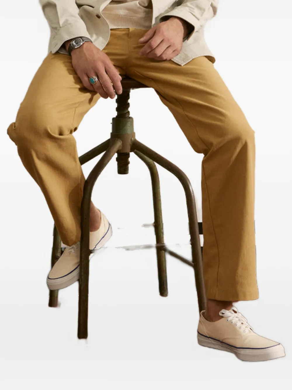 

Бежевые брюки Fortela