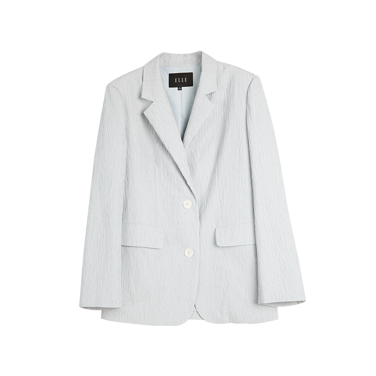 

ELLE Костюм женский Business Suits с воротником синий