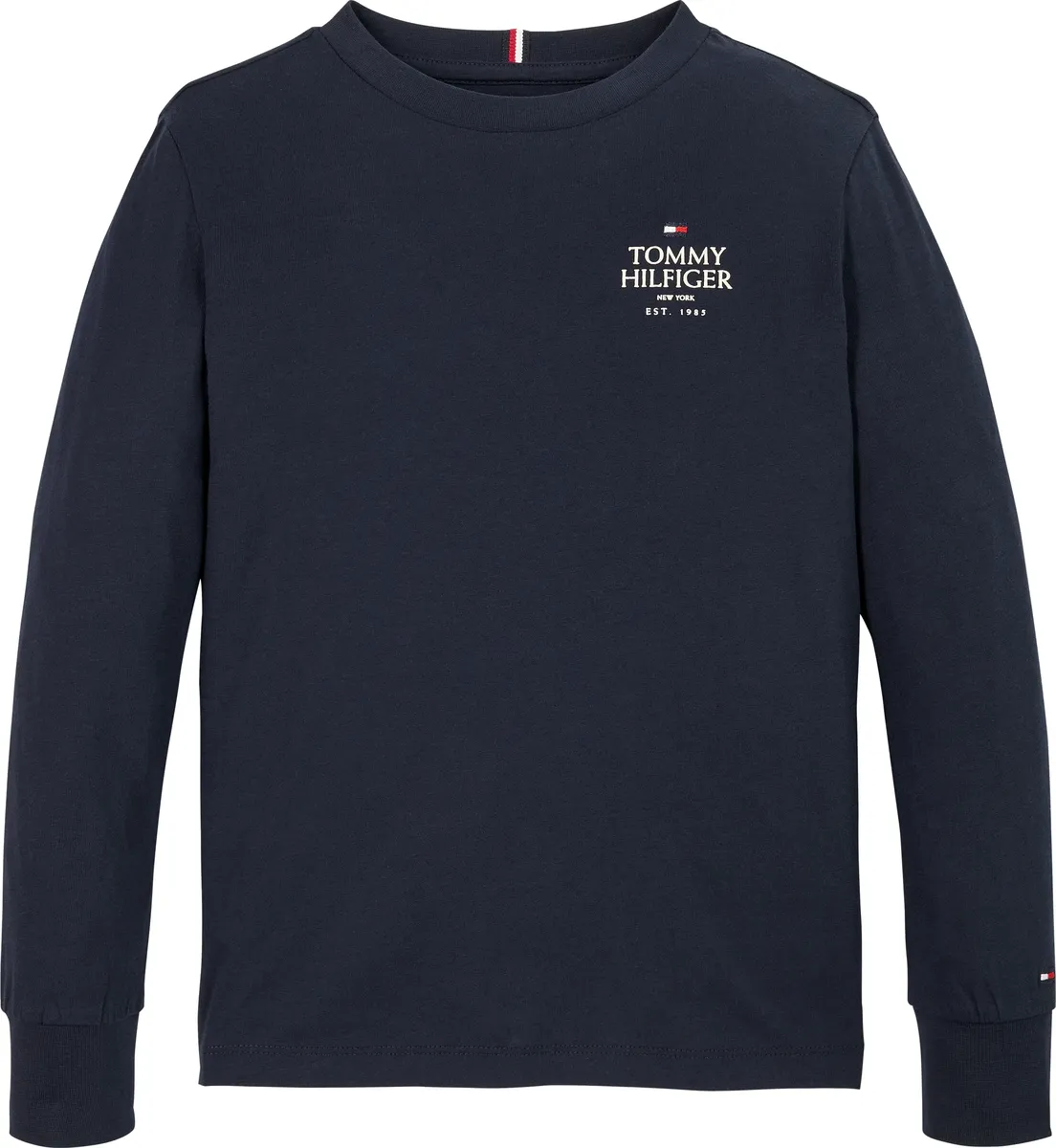 

Рубашка Tommy Hilfiger с длинными рукавами и логотипом на груди, цвет Desert Sky