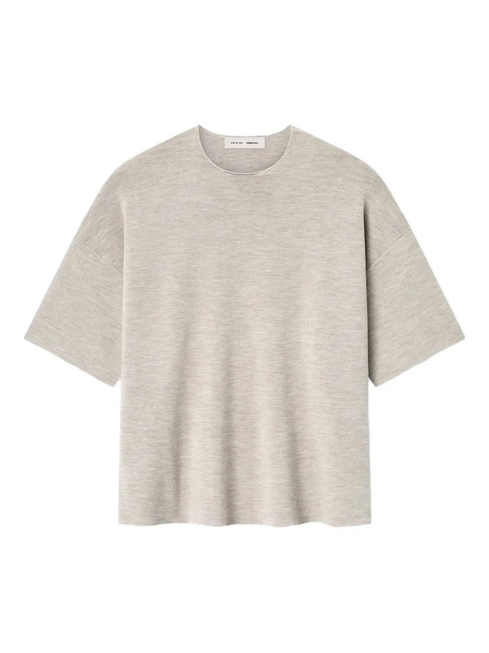 

Футболка Heather Stone Fear Of God Essentials, серый