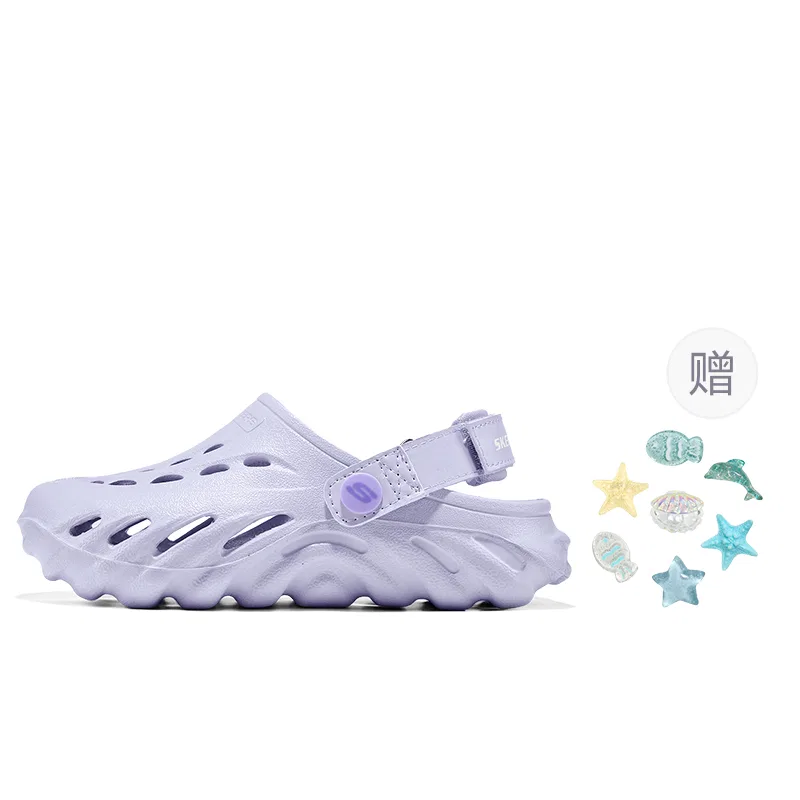 Сандалии детские на низком ходу Skechers Kids FOAMIES GIRLS коралловые