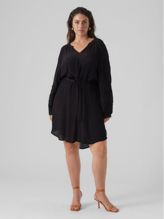 

Платье на каждый день, стандартного кроя Vero Moda Curve, черный