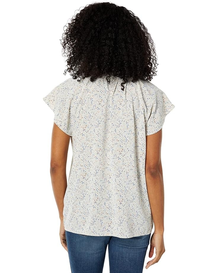 

Блуза Dylan by True Grit Charlie Prairie Floral Raglan Blouse, цвет Washed White