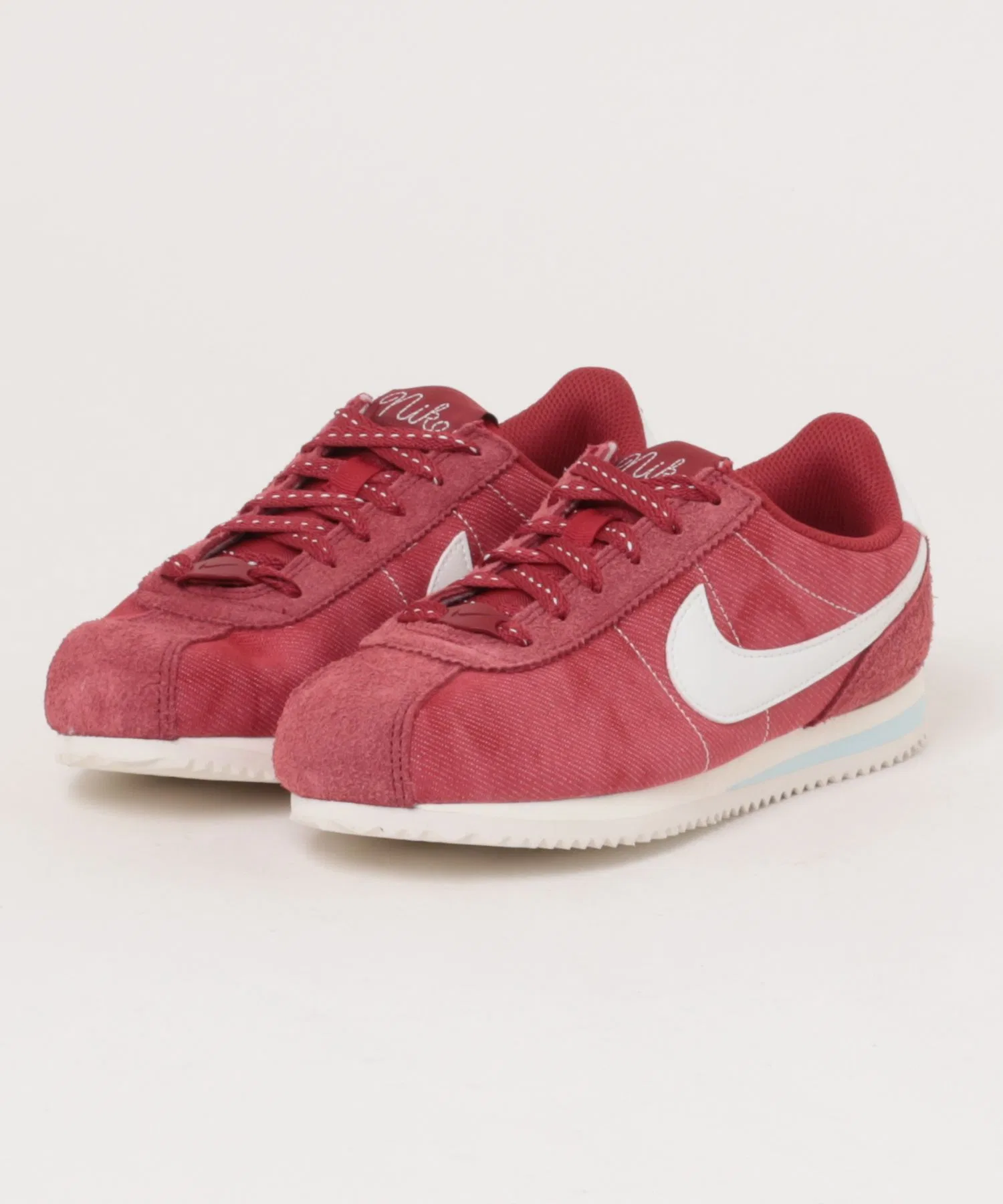 Детские кроссовки NIKE CORTEZ SE GS красные