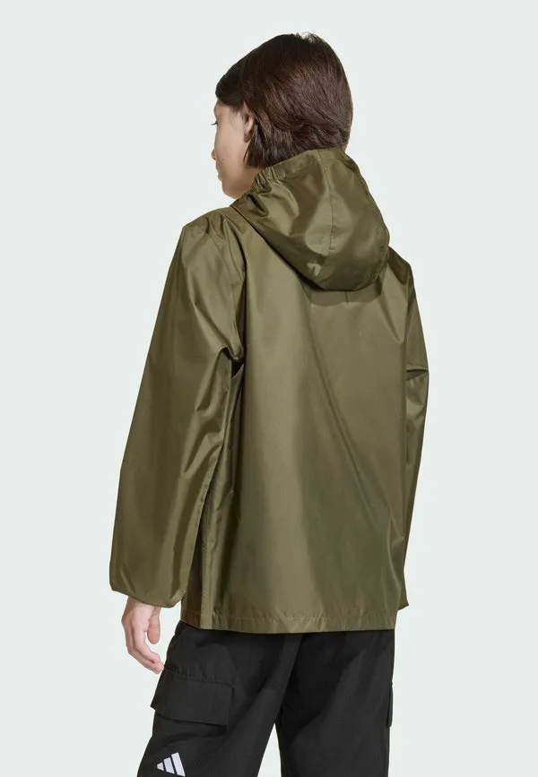 Детская водонепроницаемая куртка Adidas Performance, Olive Strata — фото 2