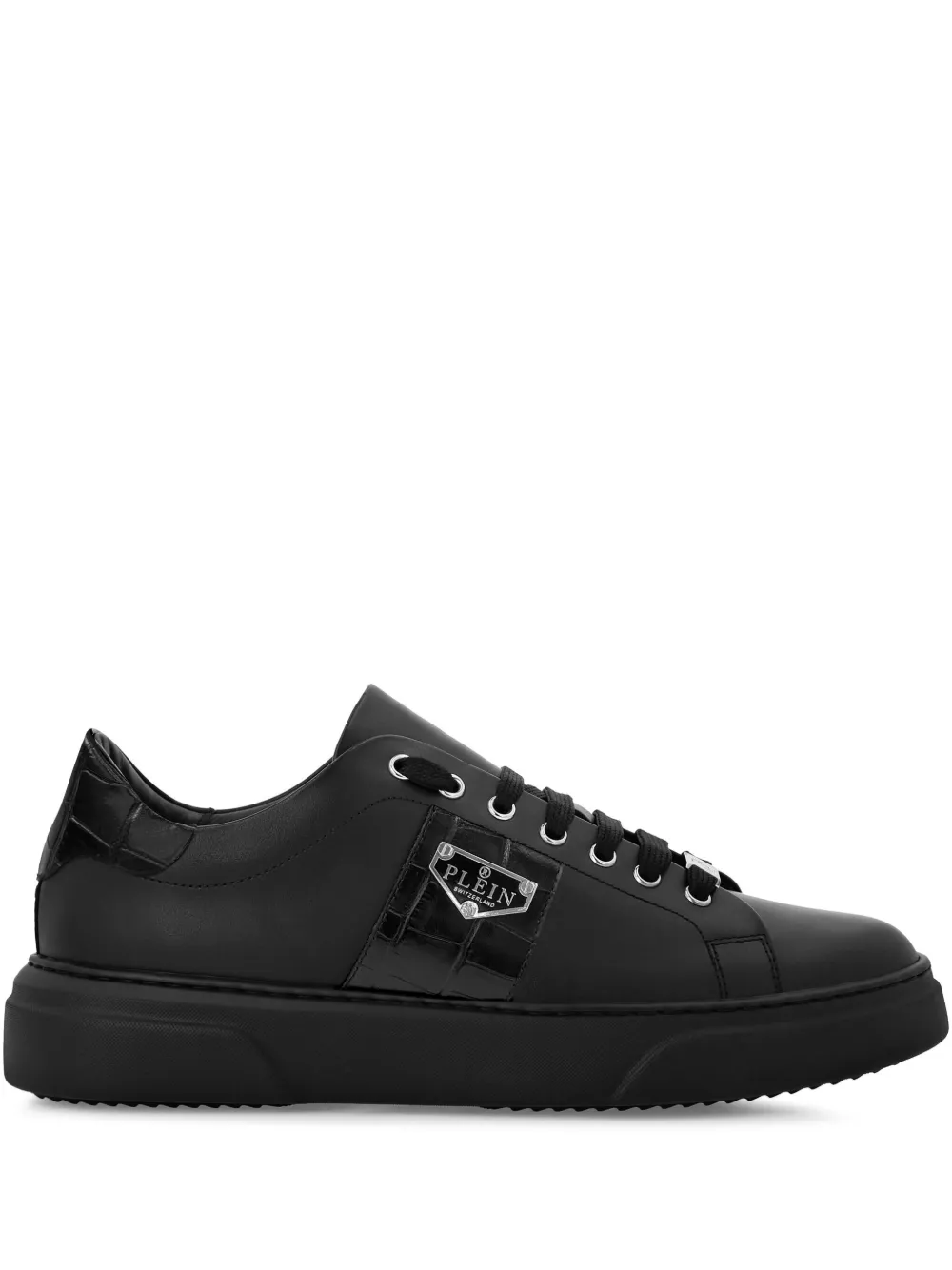 

Кроссовки с пряжкой Triangle Plein Philipp Plein, черный