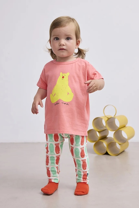 

Хлопковая футболка для малышей Hug Me Bear Bobo Choses, оранжевый