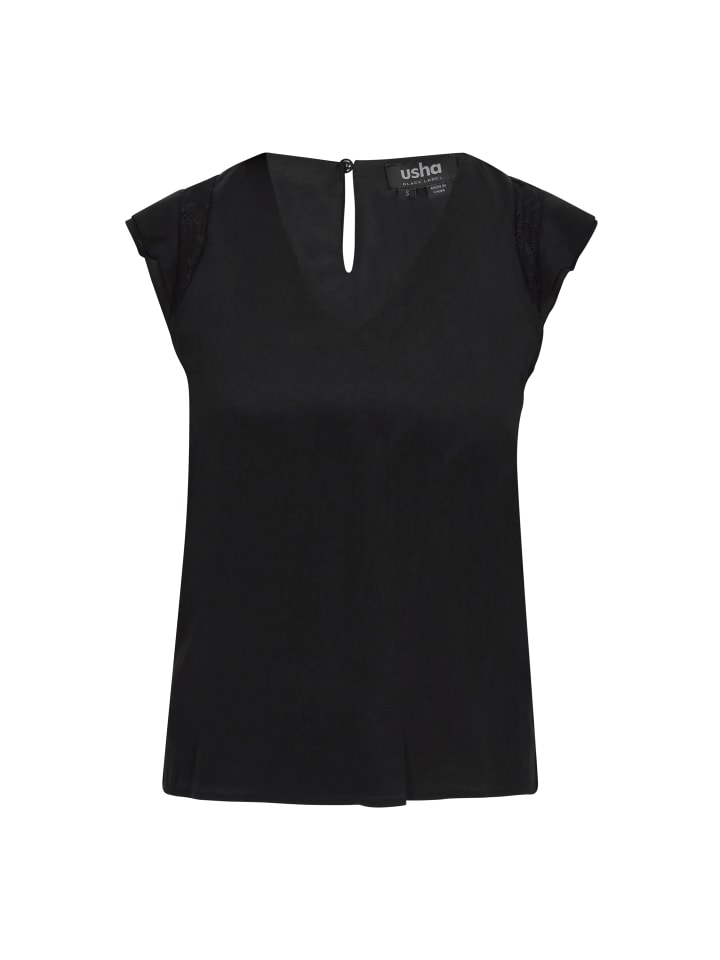 

Топ usha BLACK LABEL, черный