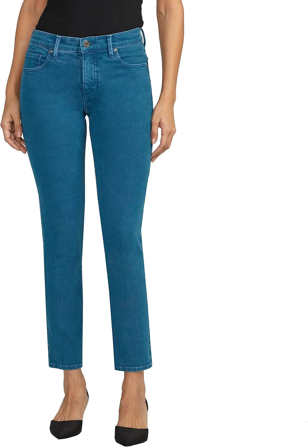 

Джинсы Jag Jeans Cassie Mid Rise Slim Straight Leg