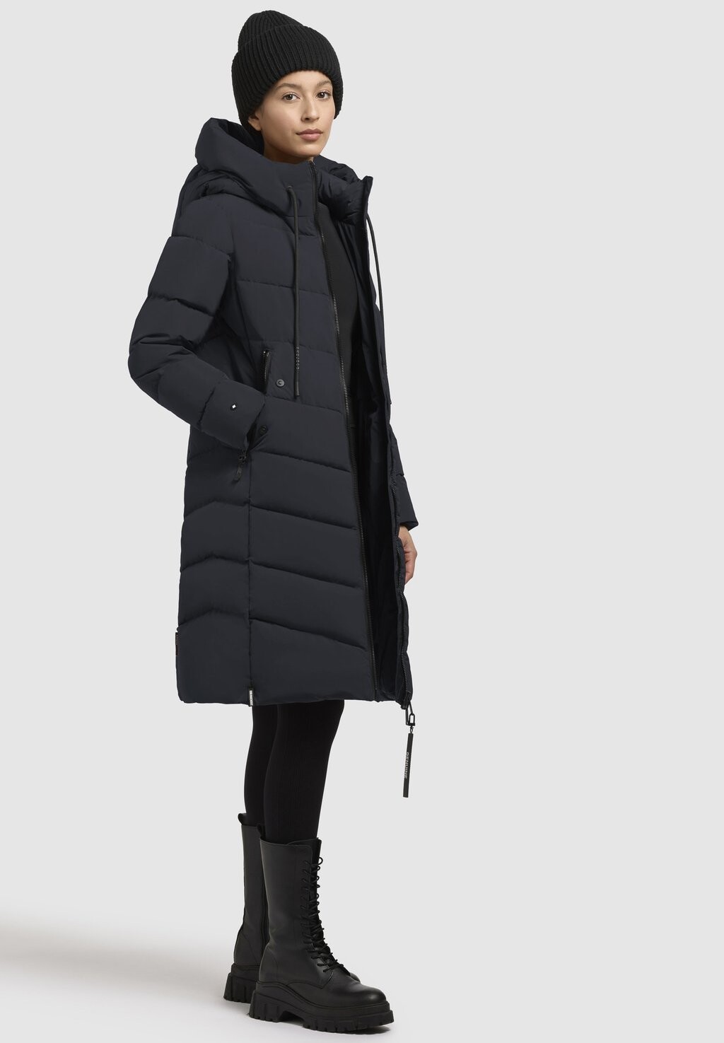 

Зимнее пальто MIKIA khujo, темно-синий