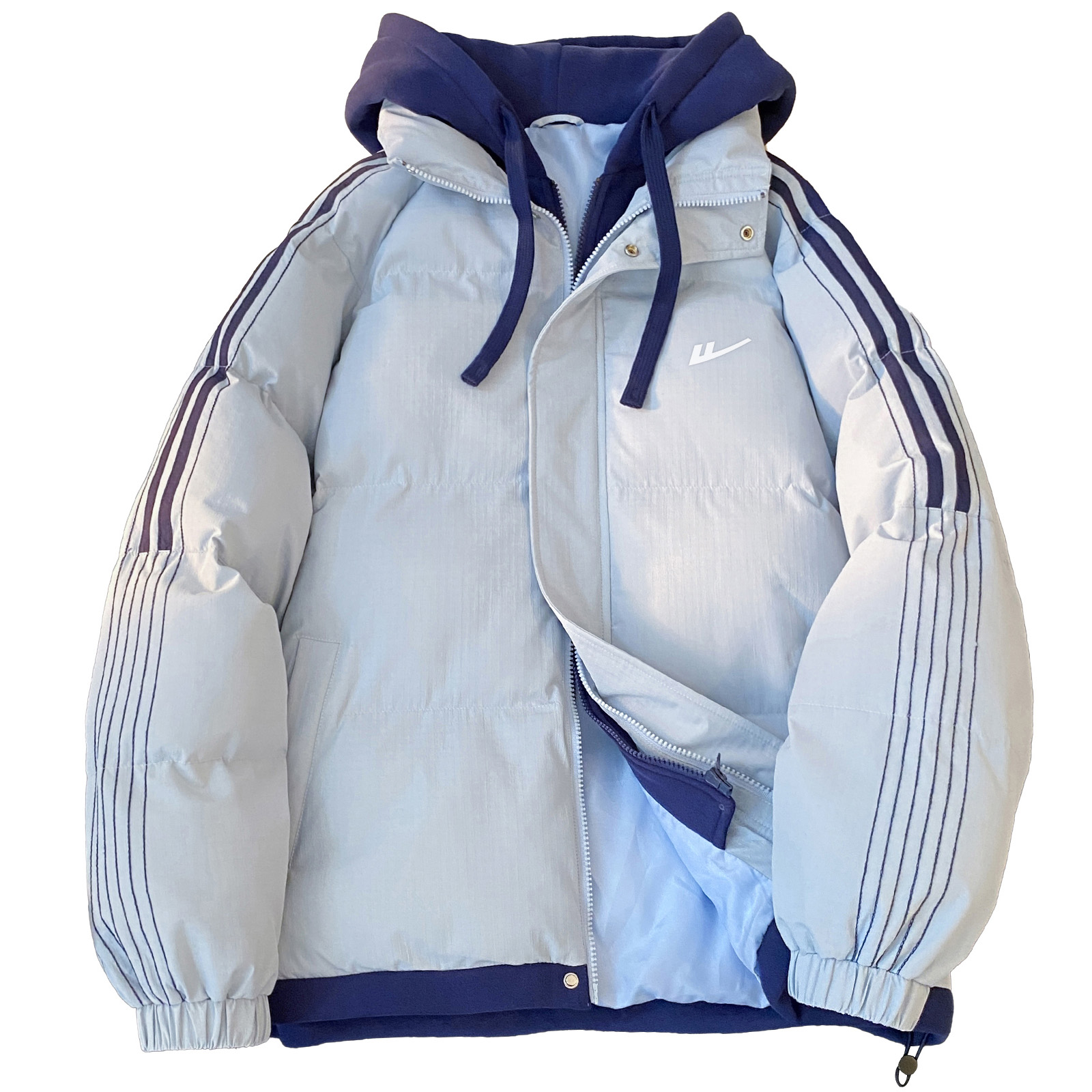 

Куртка-пуховик Huichao Riding The Wind Collection, унисекс Warrior, glacier синий[upgraded thickened]