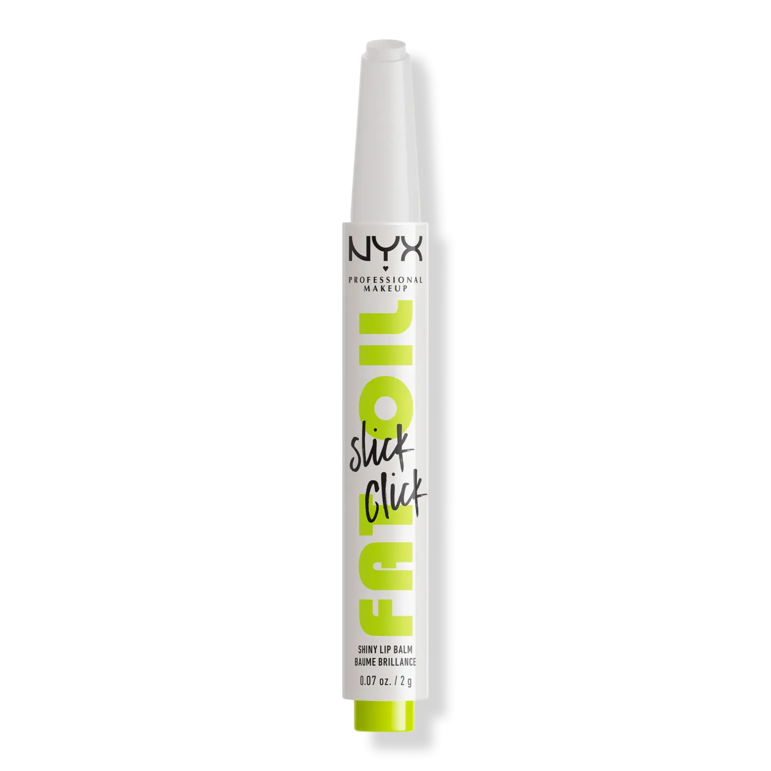 

Веганский бальзам для губ Fat Oil Slick Click NYX Professional Makeup, Going Live (clear)