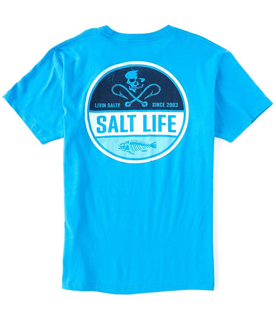 

Футболка с короткими рукавами Salt Life High Seas, синий