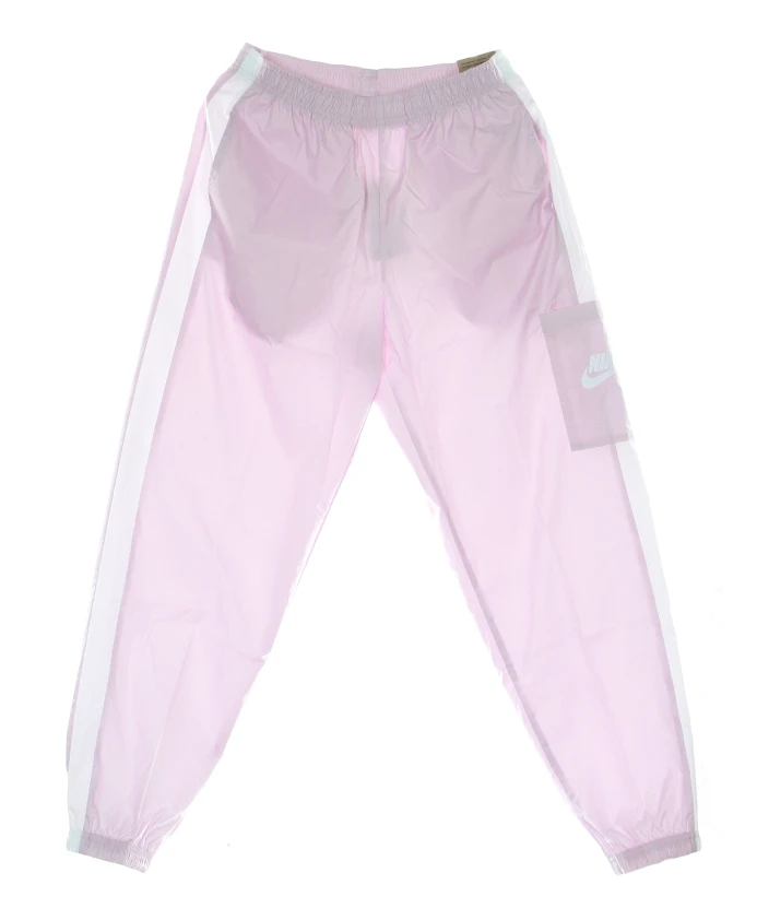 

Классические розово-белые тканые тренировочные штаны Nike, розовый