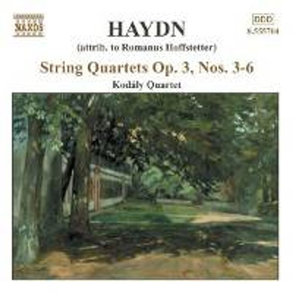 

Диск CD Haydn: Qt Str Op. 3 No. 3-6 - Franz Joseph Haydn, Kodály String Quartet