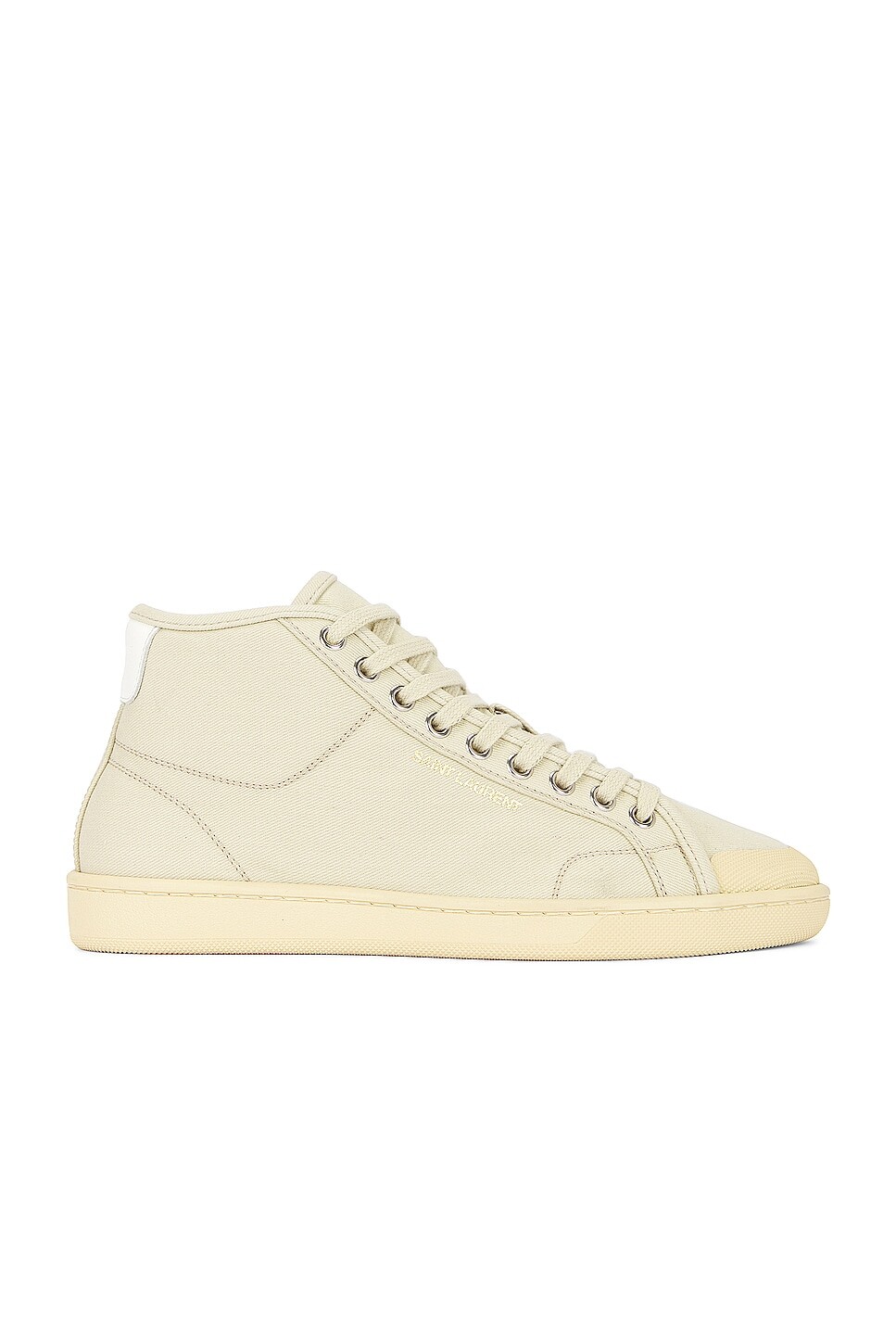 Кроссовки среднего размера SL39 Saint Laurent, цвет Beige & Coffee White