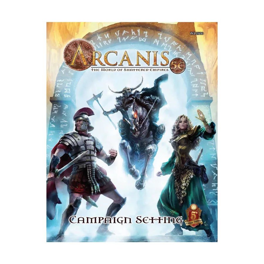 

Arcanis - The World of Shattered Empires Campaign Setting, Arcanis - The World of Shattered Empires, твердый переплет