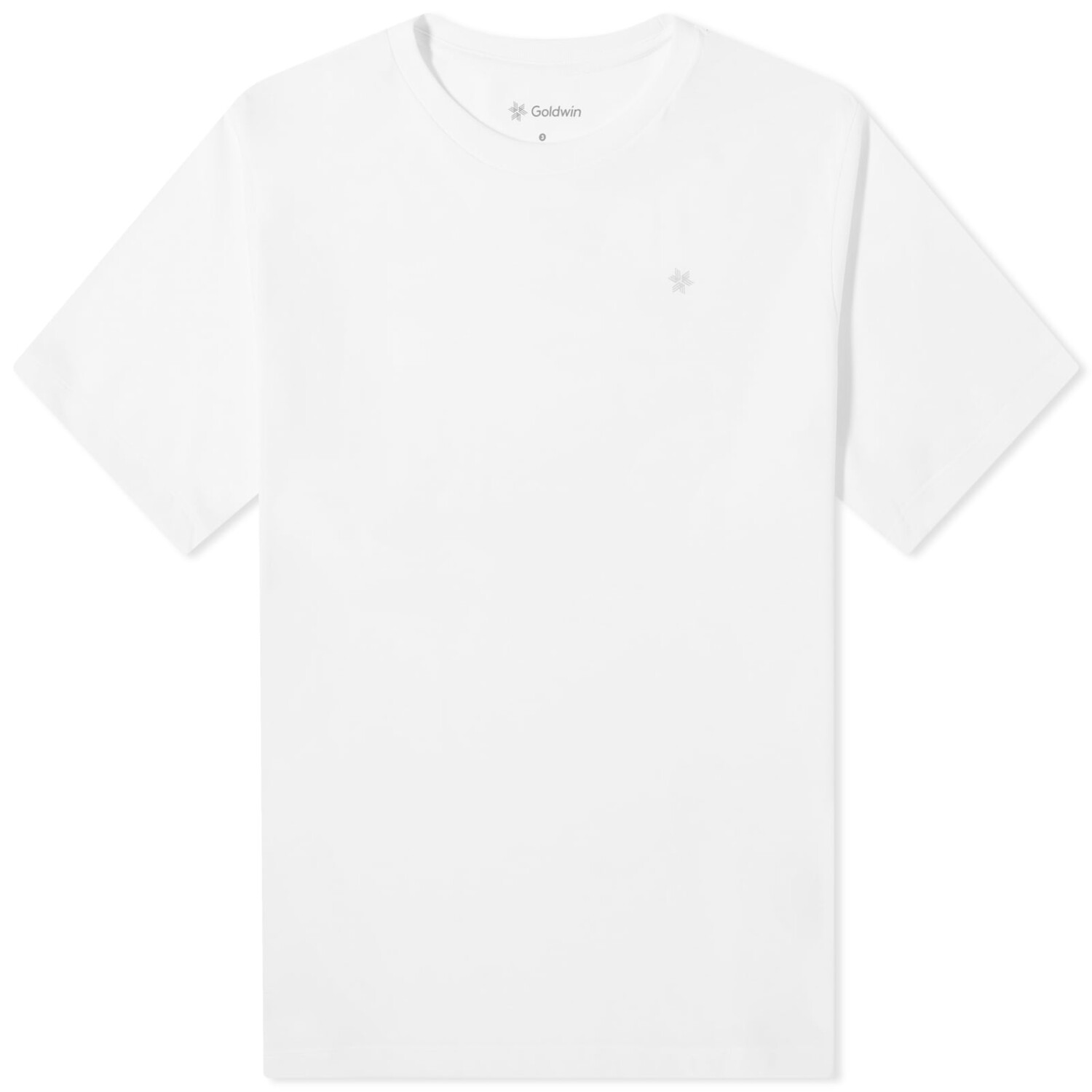 

Футболка Goldwin Big Logo Print T-Shirt, белый