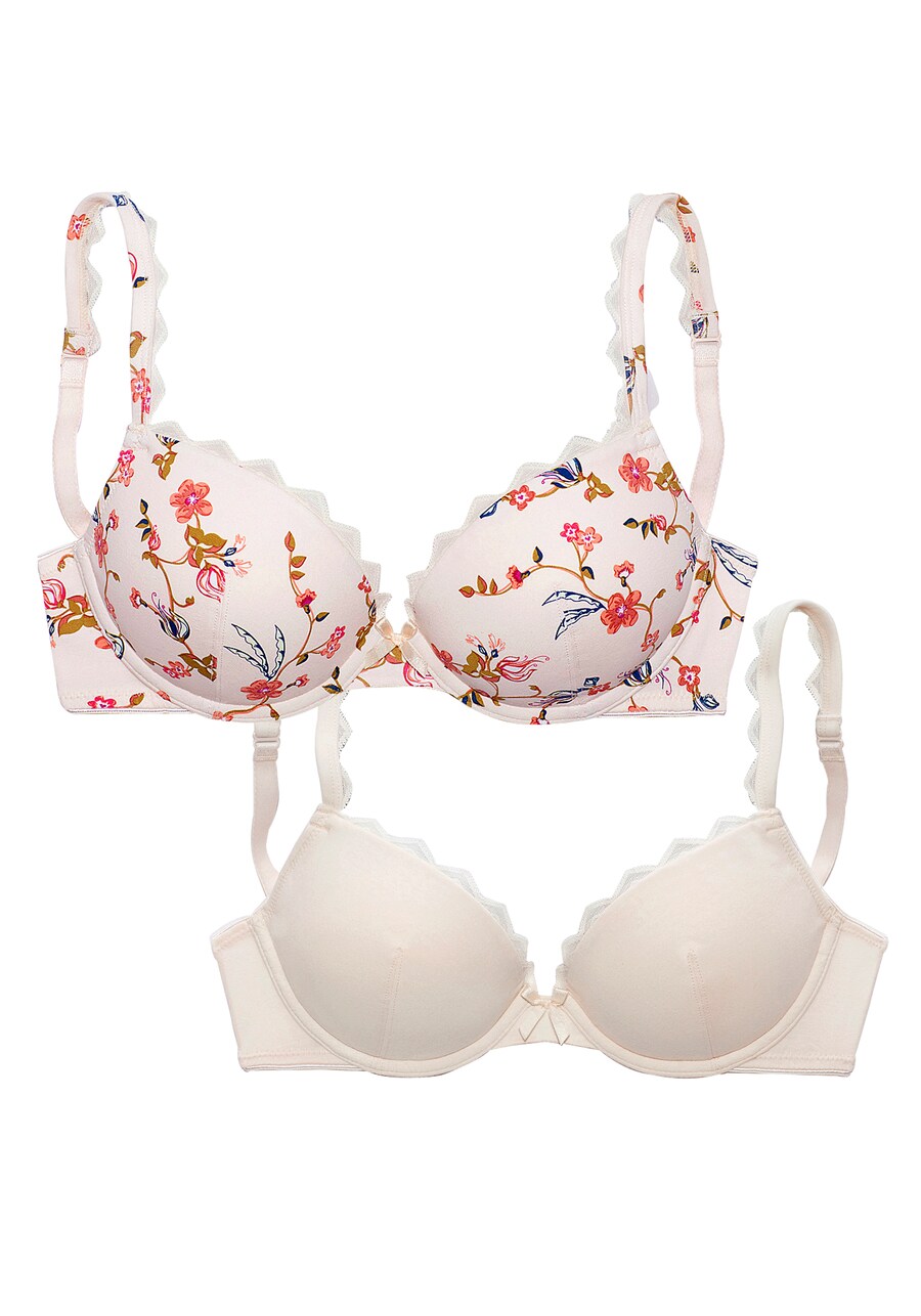 

Бюстгальтер-футболка PETITE FLEUR, белый
