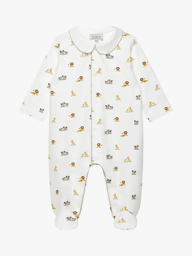 

Боди baby augustus & friends из органической хлопчатобумажной смеси Trotters, белый/разноцветный