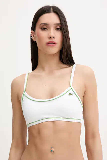 Купальник бикини Lacoste, белый