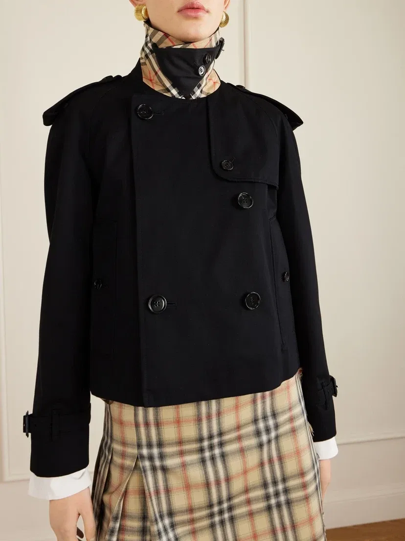 Куртка BURBERRY, женская, черный — фото 3