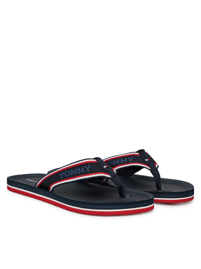 Шлепанцы Comfort Hilfiger Beach Sandal FM0FM05510 Tommy Hilfiger, синий — фото 2