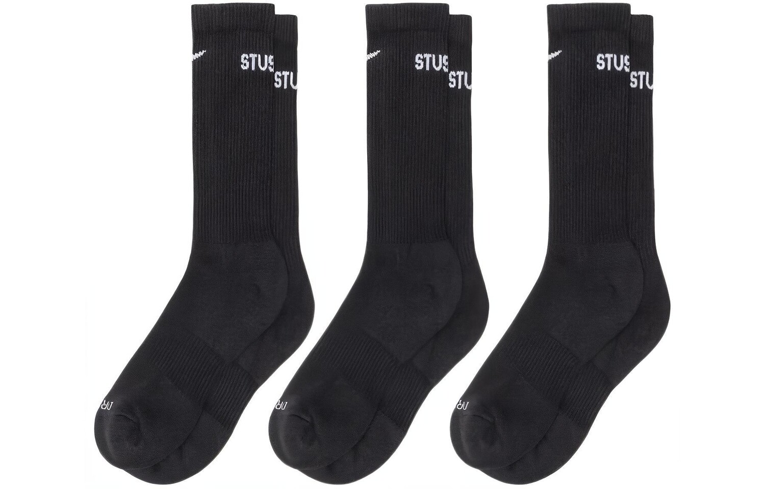 

Носки унисекс Nike до середины икры, цвет 3 Pack (Black)