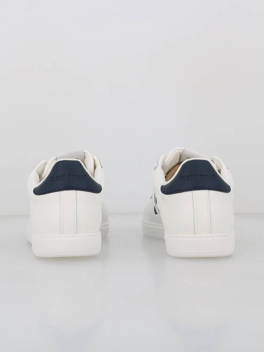 Кроссовки унисекс Le Coq Sportif Courtset_2, Optical White Dress Blue — фото 2